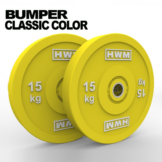 Bumper Plates Classic Color 15kg (Par)