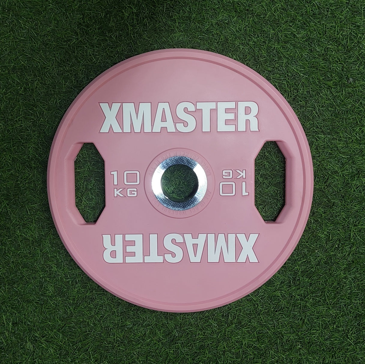 Discos Olímpicos CPU Pink Grip 10kg (Par) | XMASTER