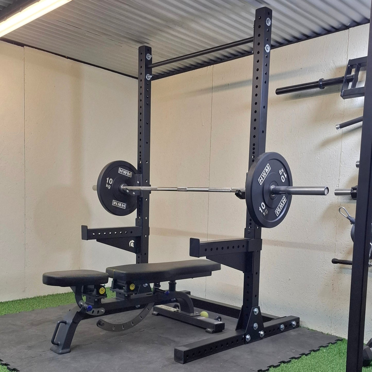 Squat Rack Alto Tráfico | Spotter Arms | FEDESPORT