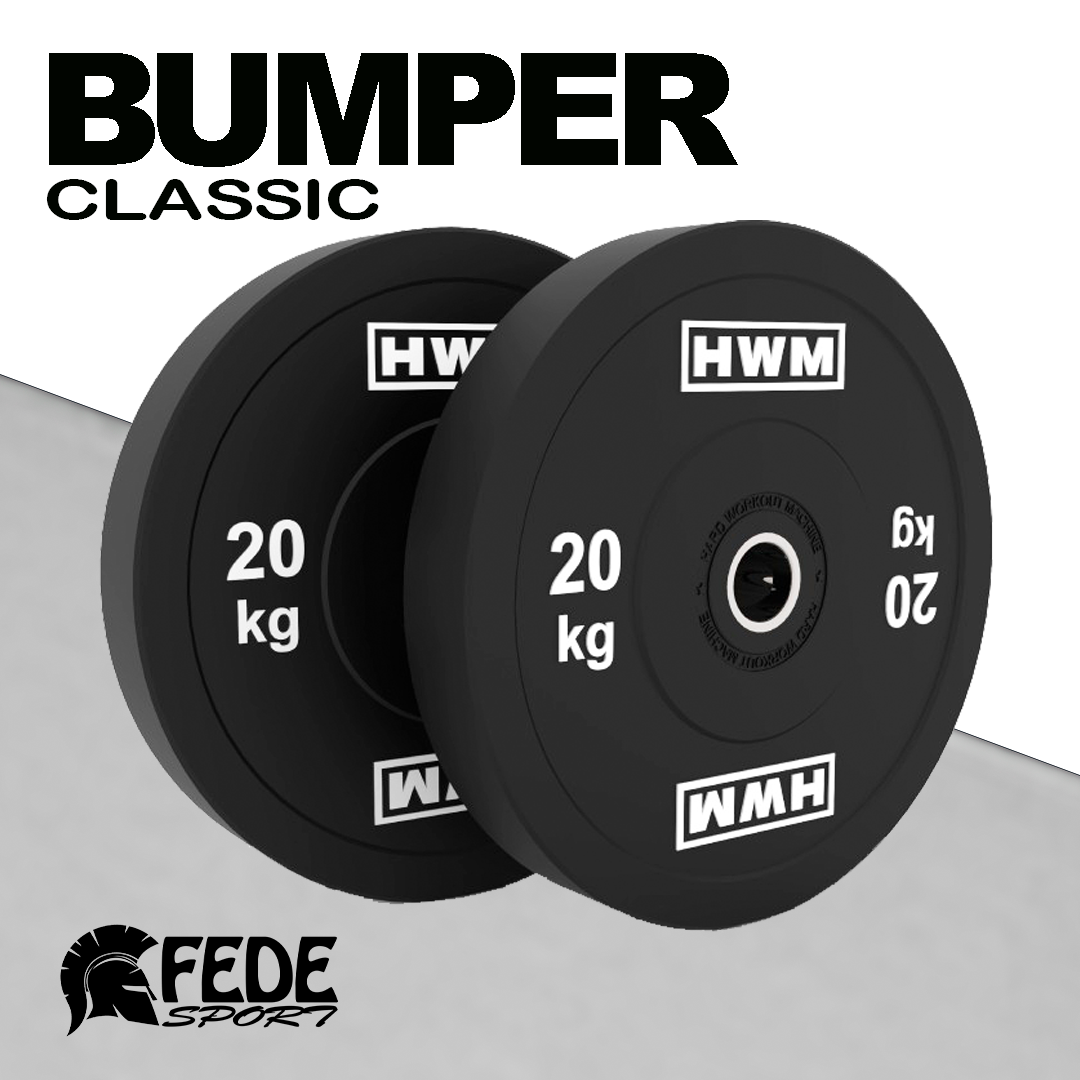 Discos Olímpicos Classic Black 20kg (par)