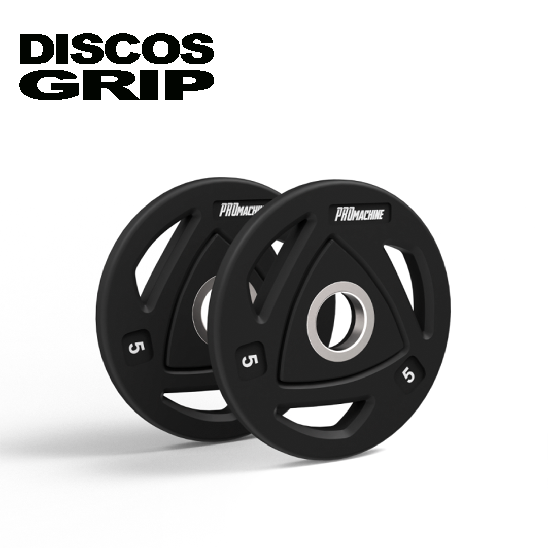 Discos Olímpicos Grip Rubber 5kg (Par)