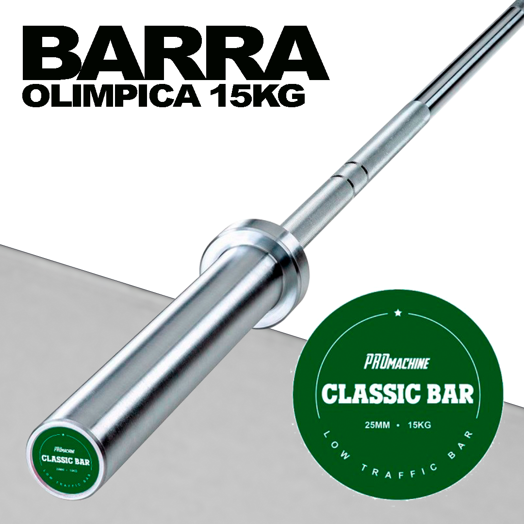 Barra Olímpica 15kg Classic Serie – fedesport