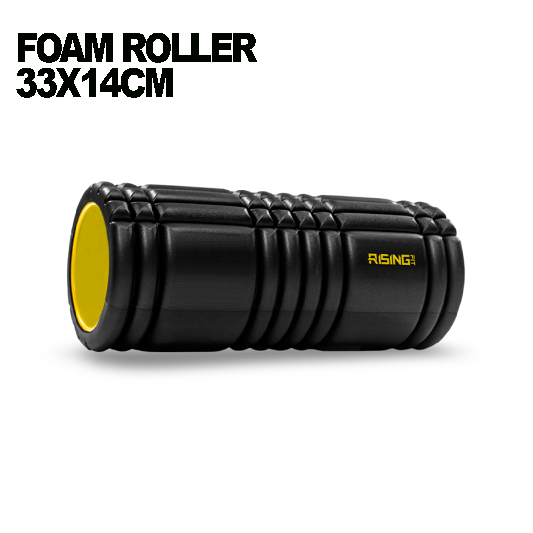Foam Roller 33x14cm | Negro | Rising