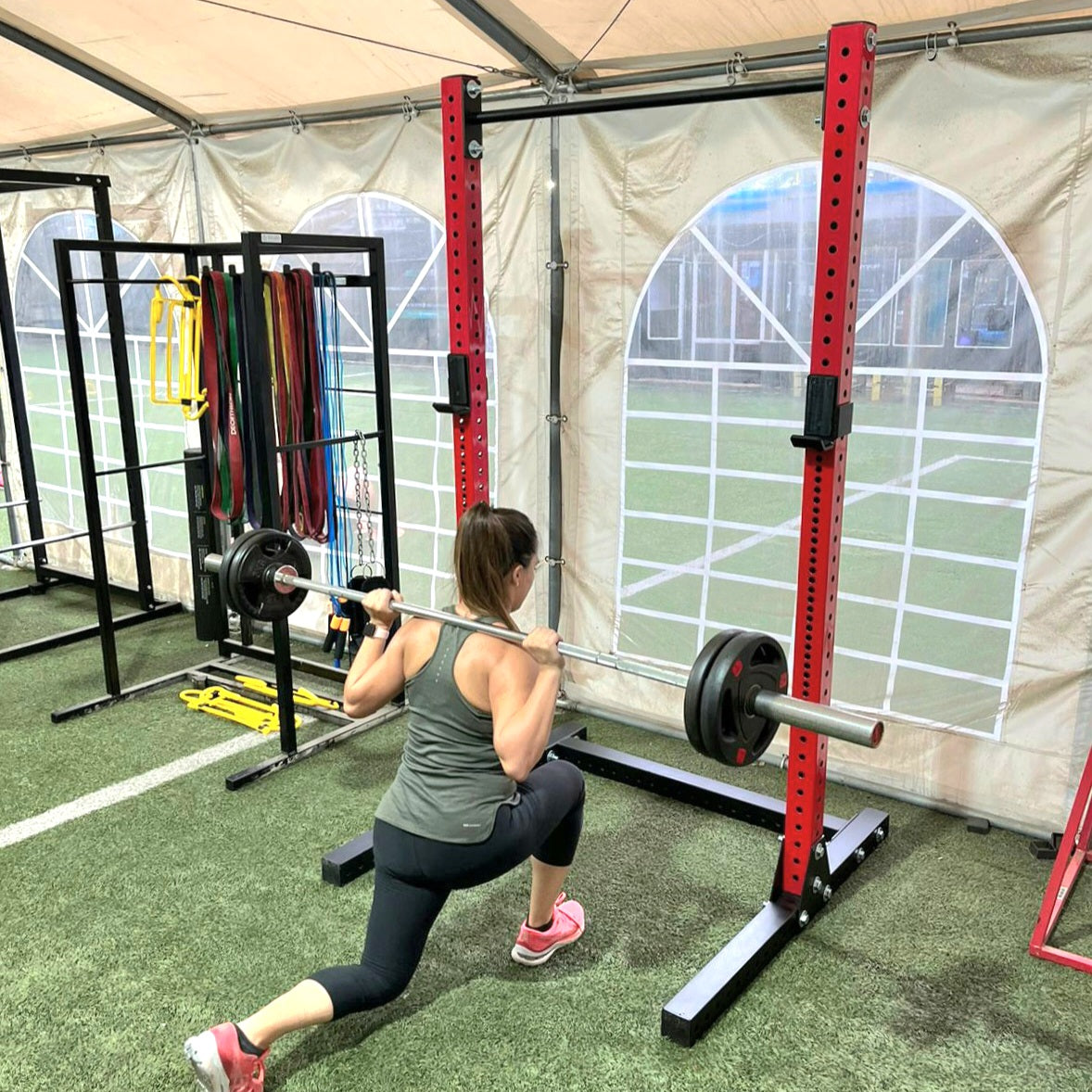 Squat Rack Alto Tráfico | FEDESPORT®