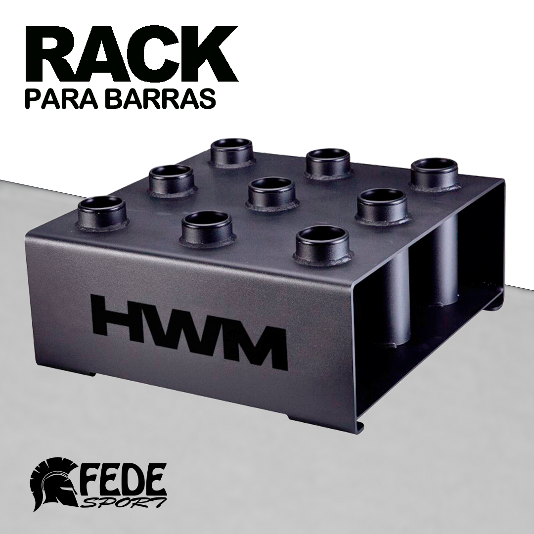 Rack para Barras de Suelo 9pcs Vertical