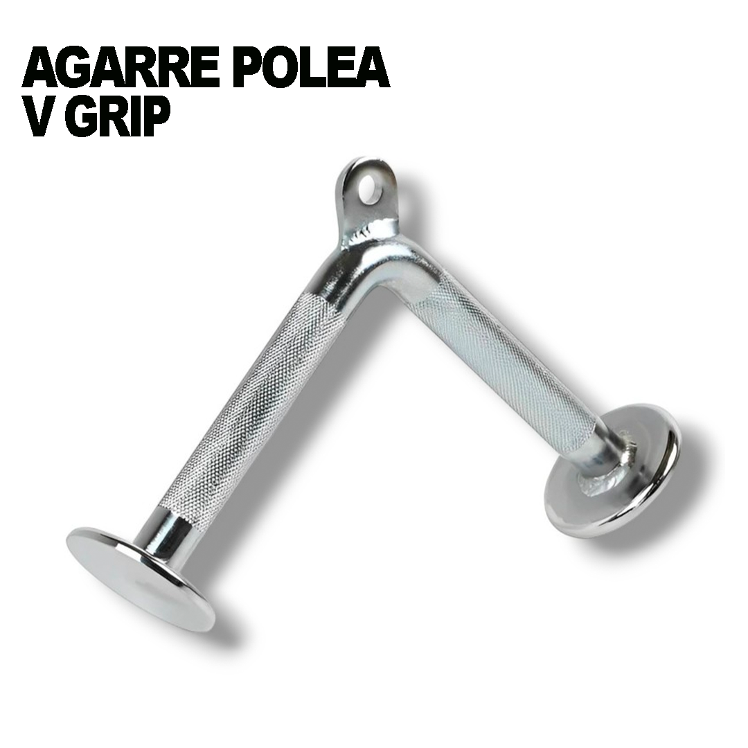 Barra de Tríceps "V" Grip - Accesorio Polea