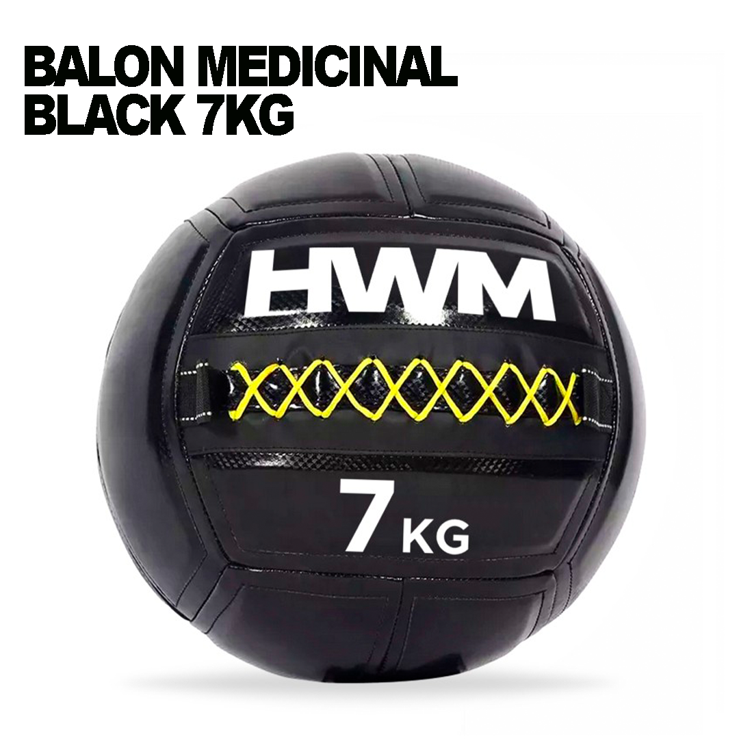 Balón Medicinal 7kg Black Series | HWM