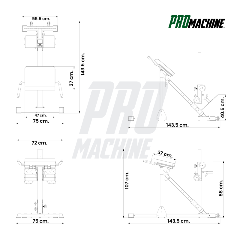 Banco Lumbar GHD ZR