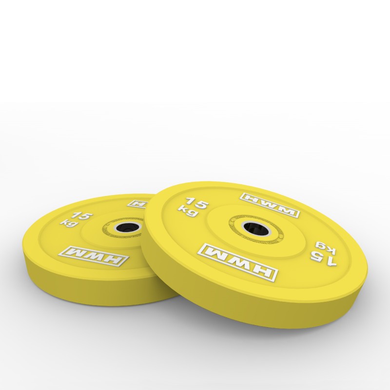 Bumper Plates Classic Color 15kg (Par) | HWM