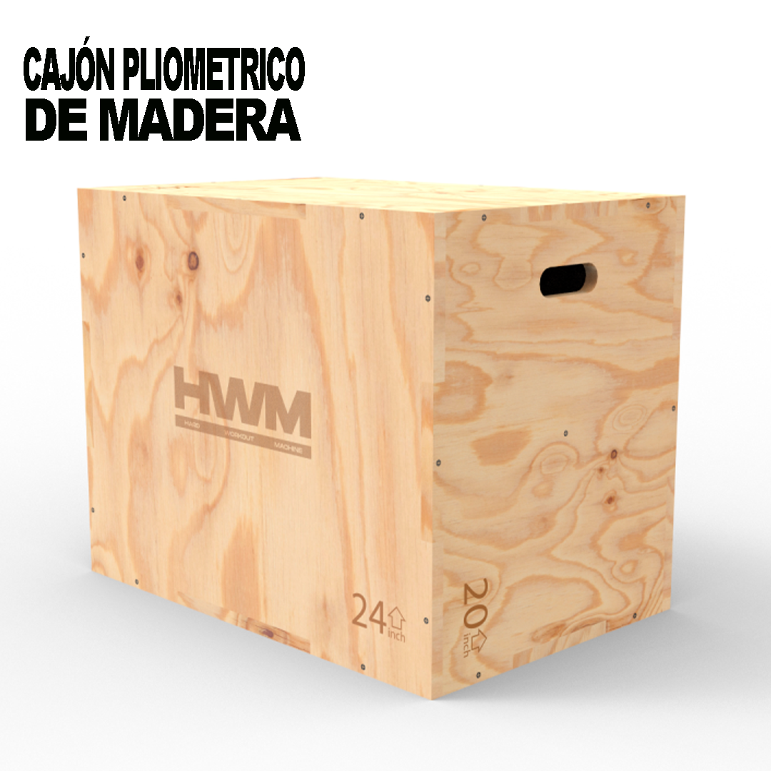 Cajón Pliométrico De Madera