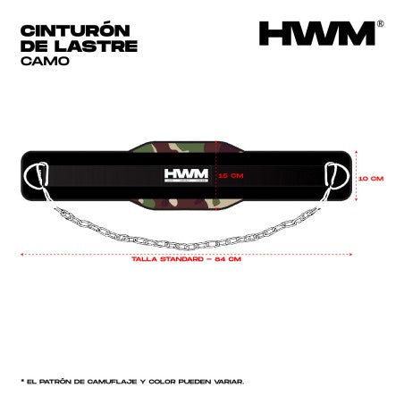 Cinturón de Lastre Camo