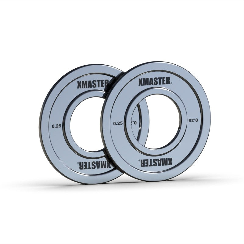 Pack 9kg Discos Fraccionados Chromed Steel | XMASTER