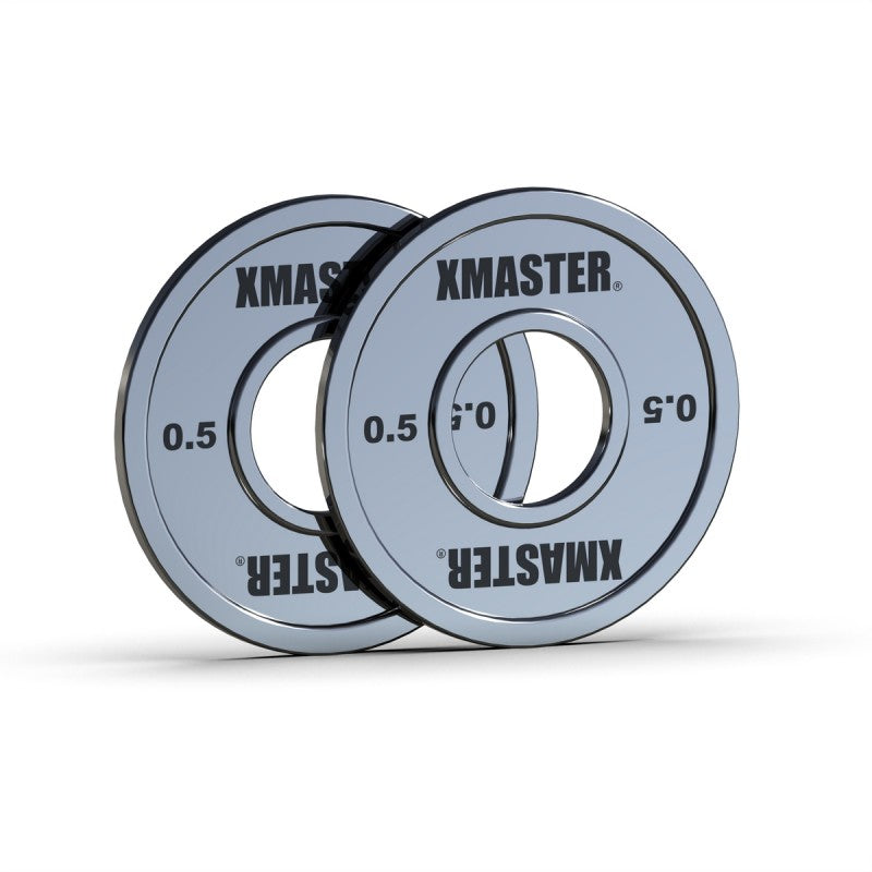 Pack 9kg Discos Fraccionados Chromed Steel | XMASTER