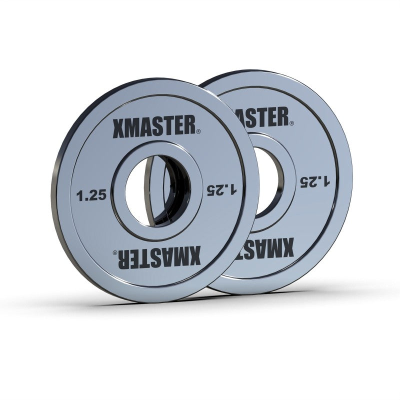 Pack 9kg Discos Fraccionados Chromed Steel | XMASTER