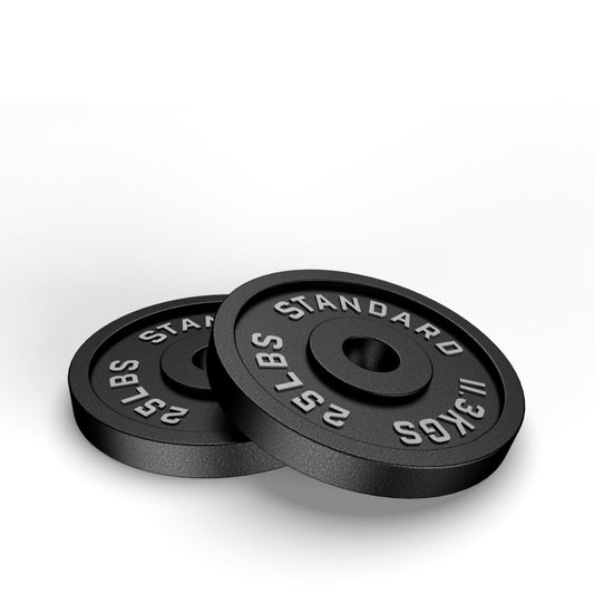 Discos Olímpicos 25lb (Par) | Barbell