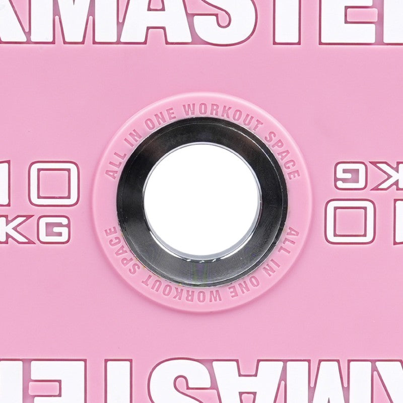 Discos Olímpicos CPU Pink Grip 10kg (Par) | XMASTER