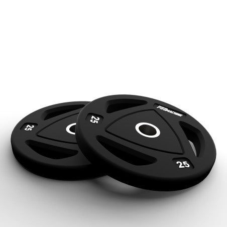 Discos Olímpicos Grip Rubber 25kg (Par)