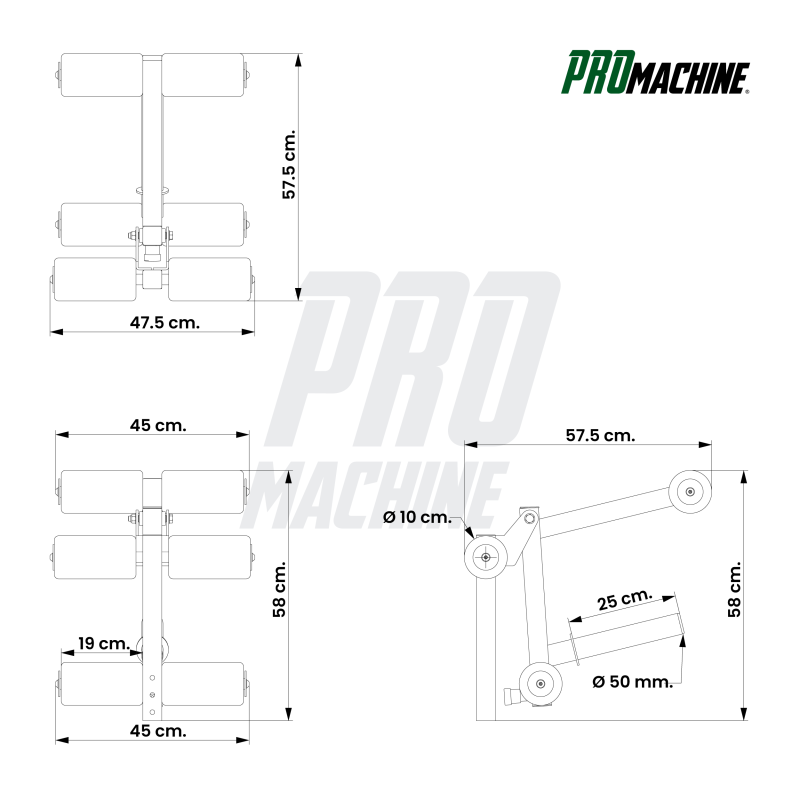 Leg Curl/Extension Accesorio Banco B814