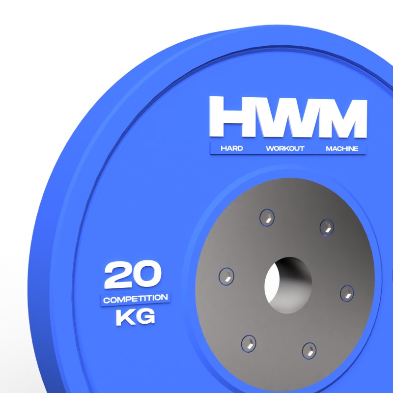 Par Bumper Plates Competición 20kg