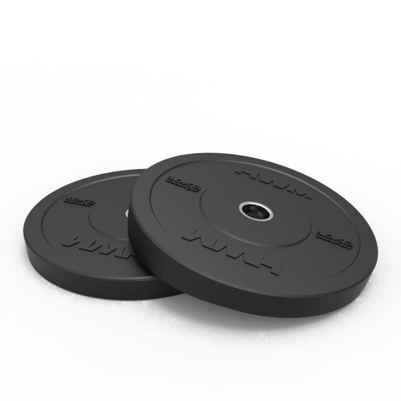 Discos Olímpicos Bumper Black 10kg (par)