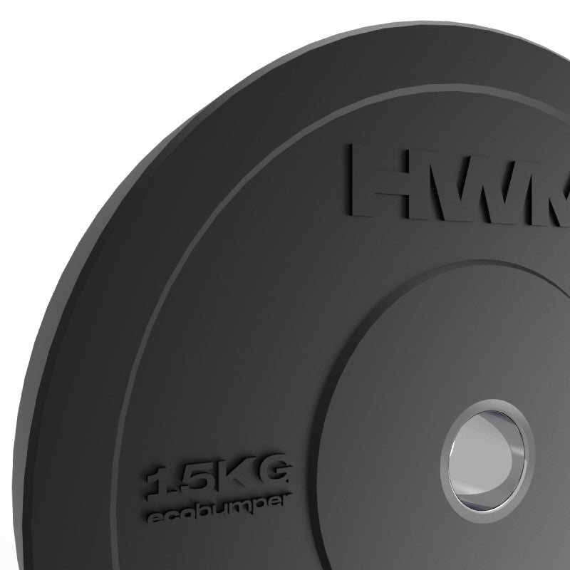 Discos Olímpicos Bumper Black 15kg (par)