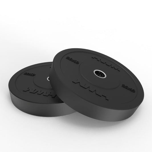 Discos Olímpicos Bumper Black 20kg (par)