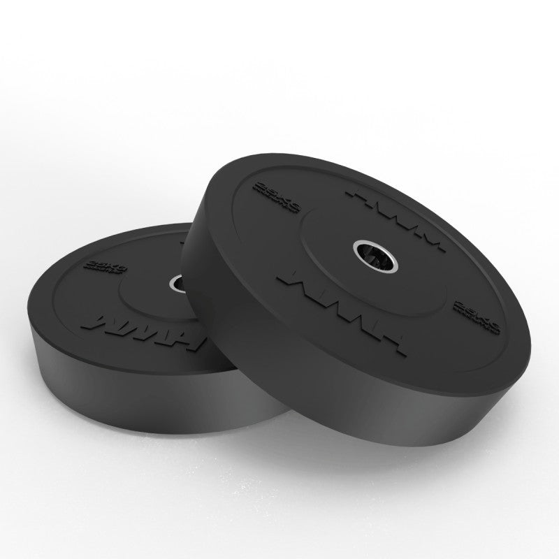 Discos Olímpicos Bumper Black 25kg (par)