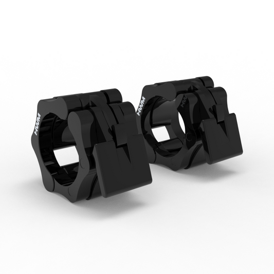 Collarines Olímpicos de Pvc 50mm Negro (Par)