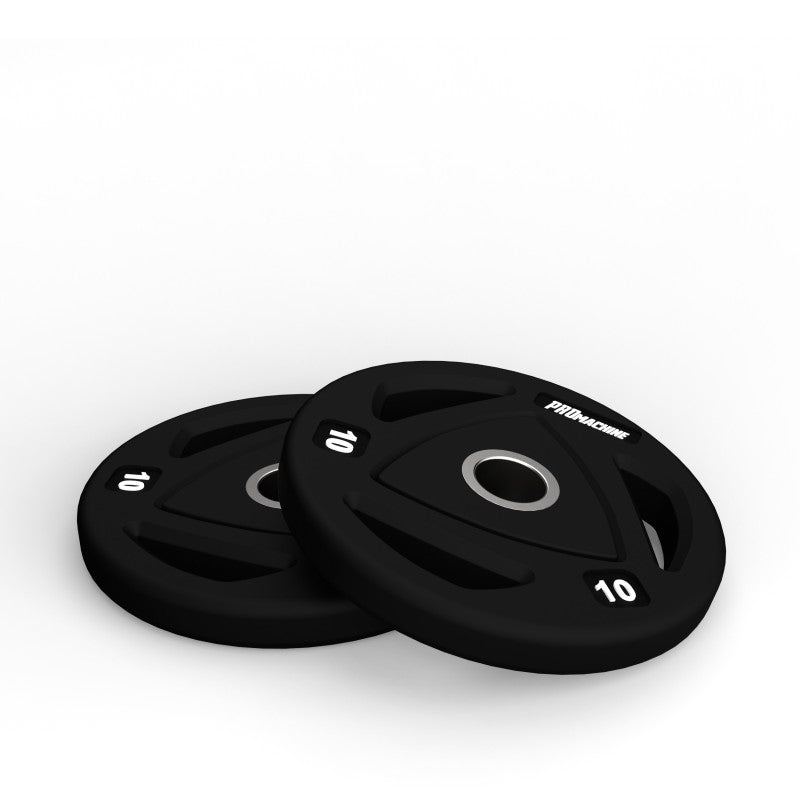 Discos Olímpicos Grip Rubber 10kg (Par)