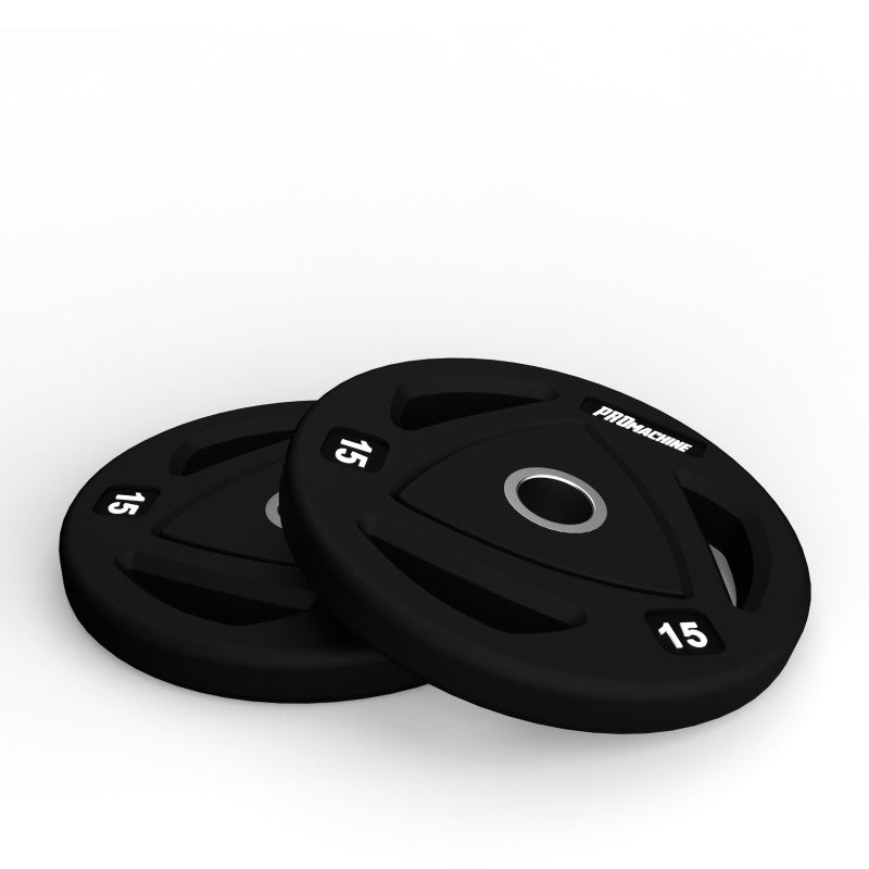 Discos Olímpicos Grip Rubber 15kg (Par)