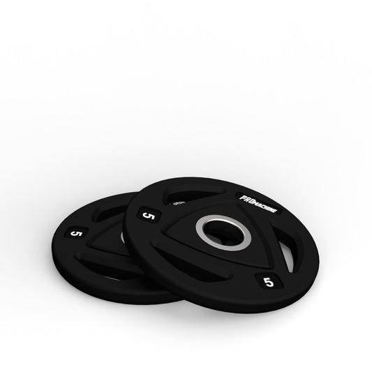 Discos Olímpicos Grip Rubber 5kg (Par)