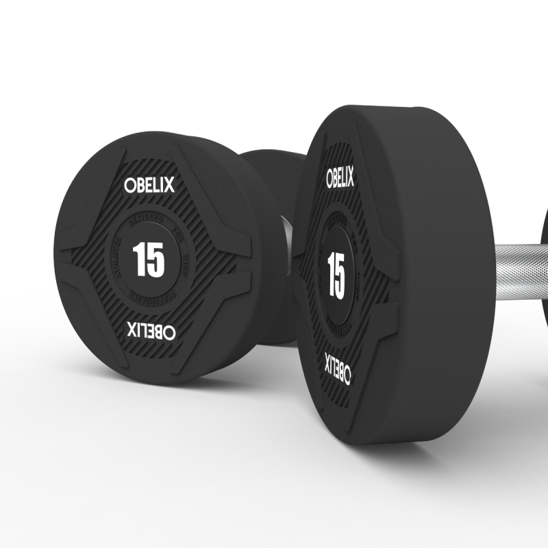 Par Mancuernas Pu 15kg | Obelix