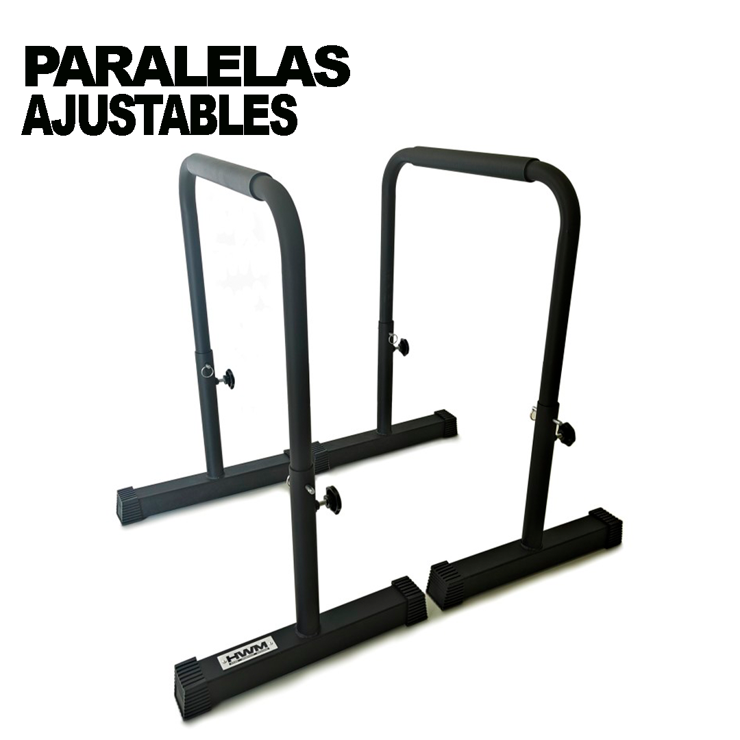 Barras Paralelas Ajustables 77-98cm