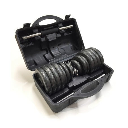 Set Mancuernas 30kg+ Maleta