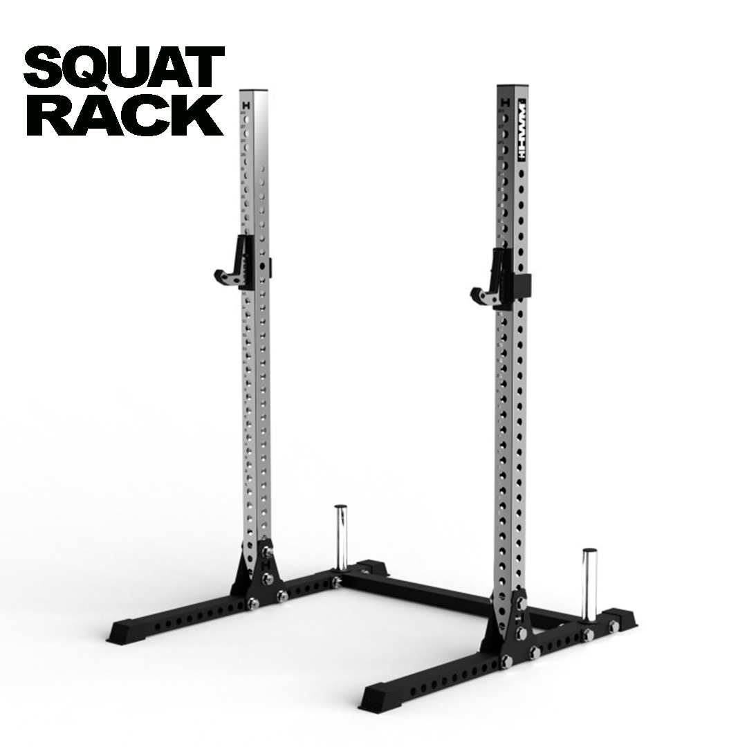 Squat Rack Silver