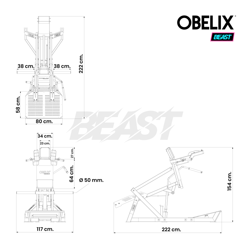 V-Squat | Super Squat Beast | Obelix