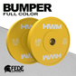 Discos Olimpicos Bumper Full Color 15kg (PAR)