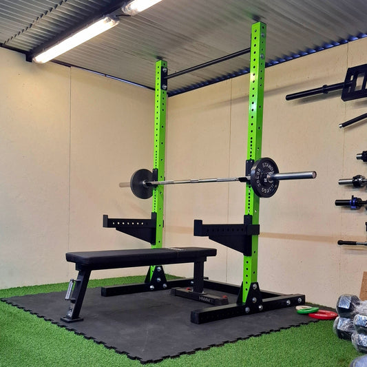 Squat Rack Alto Tráfico | Spotter Arms | FEDESPORT