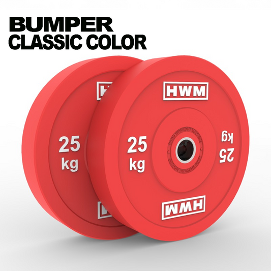 Bumper Plates Classic Color 25kg (Par) | HWM