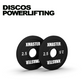 Discos Calibrados Powerlifting 2.5kg Negro (Par) | XMASTER