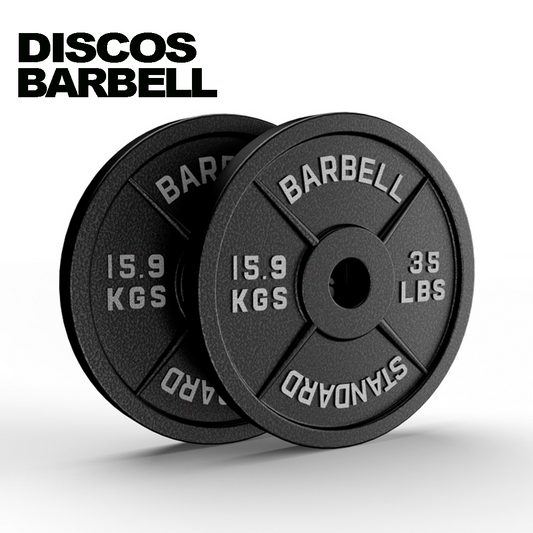 Discos Olímpicos 35lb (Par) | Barbell