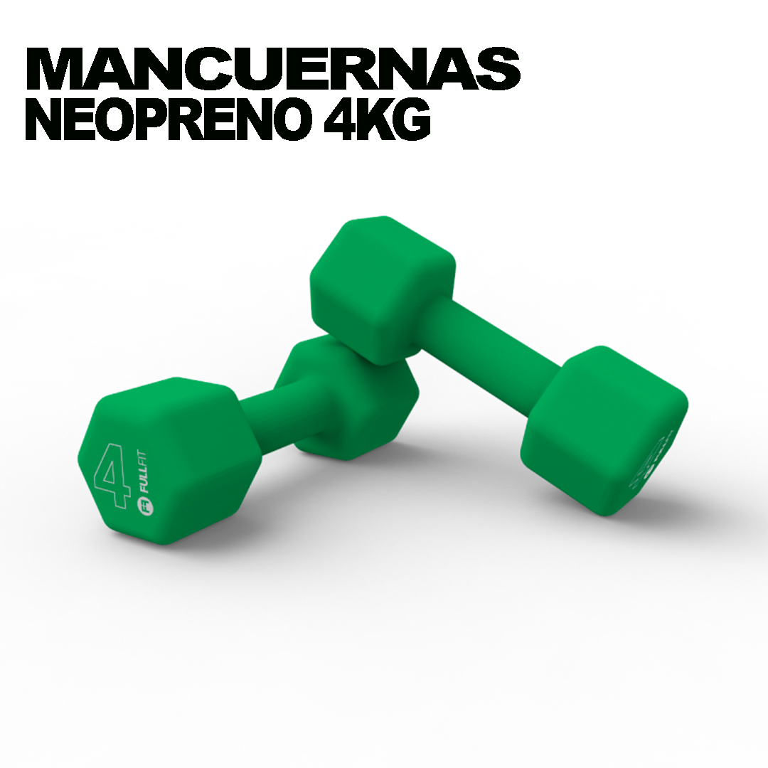 Pesos Fitness HEX Mancuerna De Neopreno Pesas De Mano Coloridas