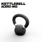 Kettlebell Acero 4kg | HWM®