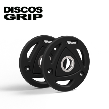 Discos Olímpicos Grip Rubber 5kg (Par)
