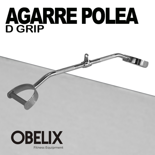 Agarre Polea Barra Pulldown "D" Grip | Obelix