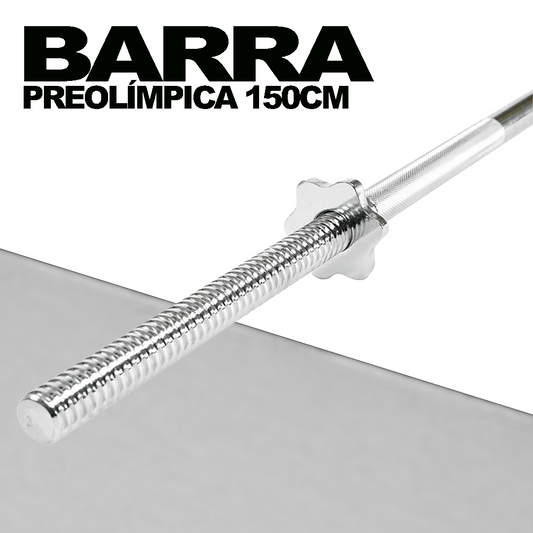 Barra Preolímpica 150cm 5.5kg