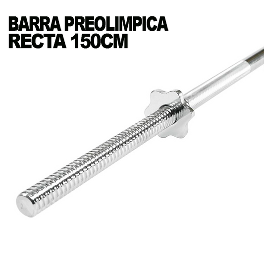 Barra Preolímpica 150cm 5.5kg