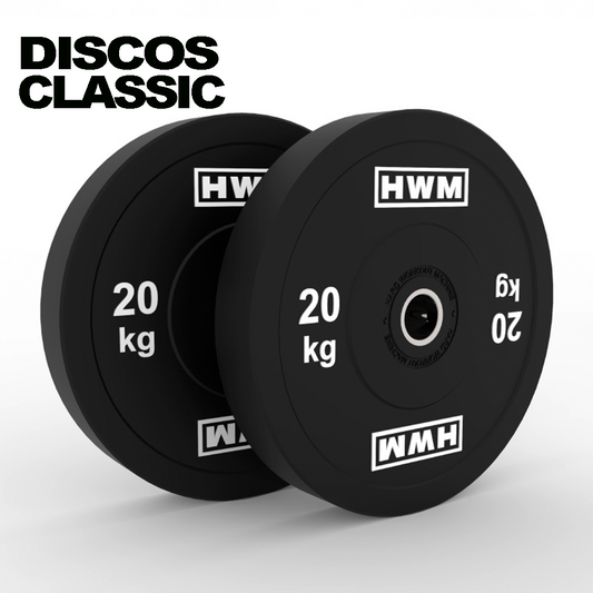 Discos Olímpicos Classic Black 20kg (par)