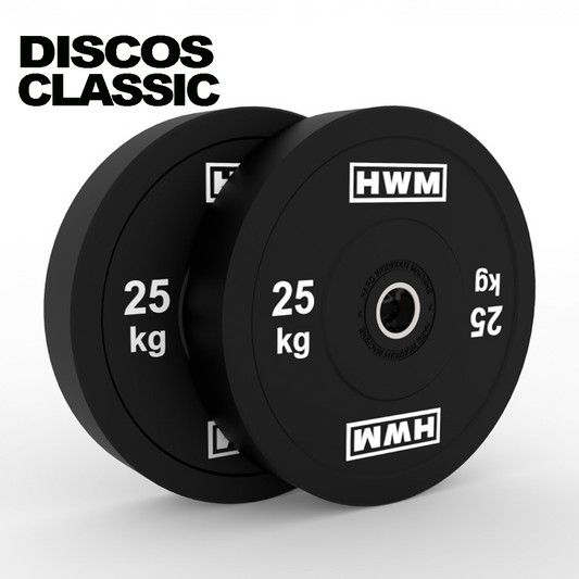 Discos Olímpicos Classic Black 25kg (par)