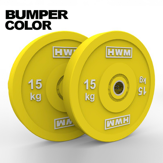 Bumper Plates Classic Color 15kg (Par) | HWM